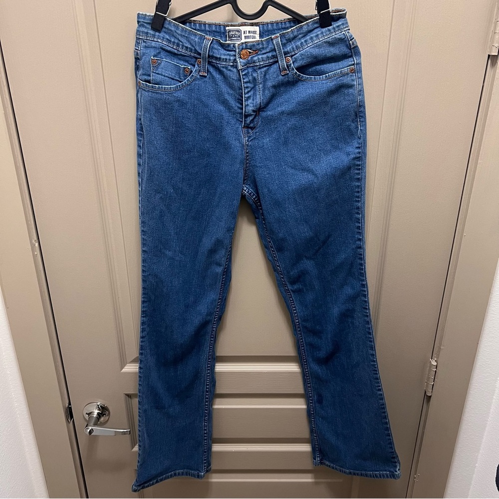 Levi’s Signature At Waist Bootcut Womens Jeans Size Misses 4 Medium Stretch